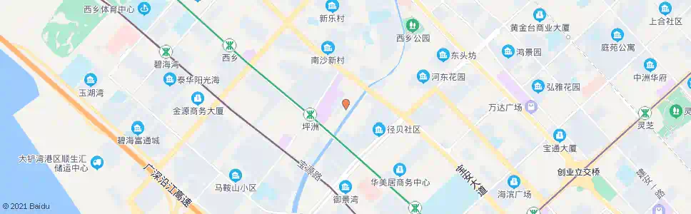 深圳华桥新村_公交站地图_深圳公交_妙搜公交查询2025