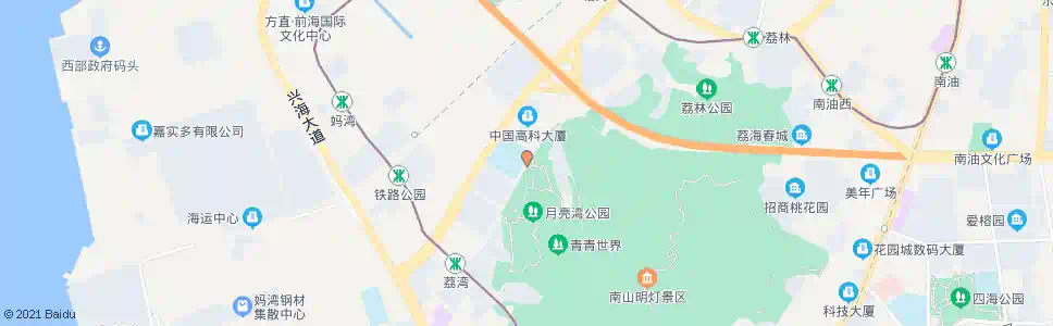 深圳深大附中_公交站地图_深圳公交_妙搜公交查询2025