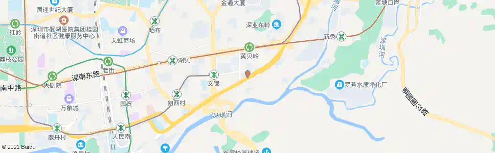 深圳汇鑫花园_公交站地图_深圳公交_妙搜公交查询2025