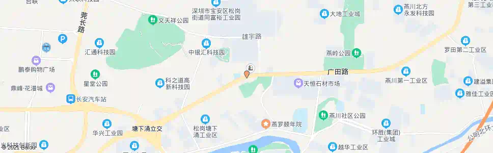 深圳化雨中英文学校_公交站地图_深圳公交_妙搜公交查询2025