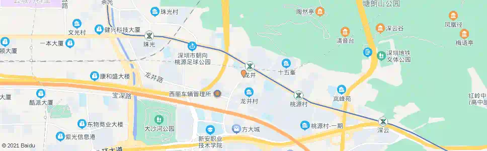 深圳龙珠四路口_公交站地图_深圳公交_妙搜公交查询2025
