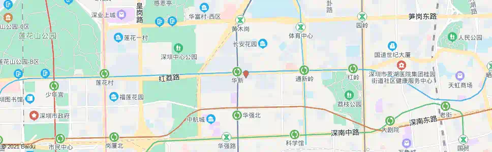 深圳群星广场总站_公交站地图_深圳公交_妙搜公交查询2025