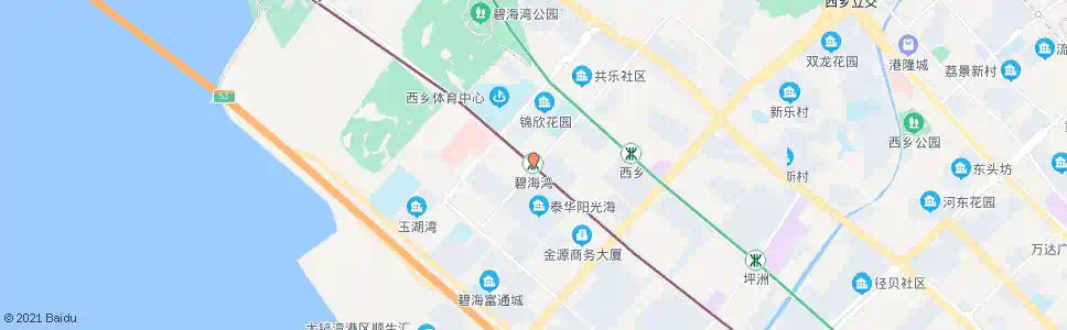 深圳碧海湾地铁站1_公交站地图_深圳公交_妙搜公交查询2025