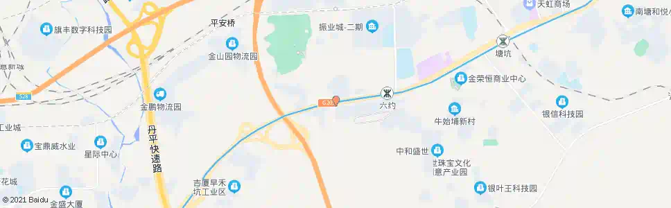 深圳深坑居民小组_公交站地图_深圳公交_妙搜公交查询2025