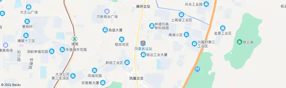 深圳凤凰客运站_公交站地图_深圳公交_妙搜公交查询2025