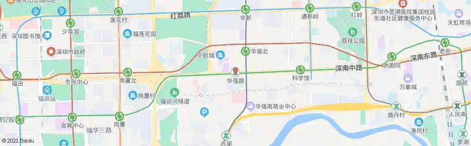 深圳华强路站_公交站地图_深圳公交_妙搜公交查询2025