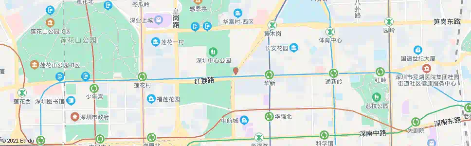 深圳华富路4_公交站地图_深圳公交_妙搜公交查询2025