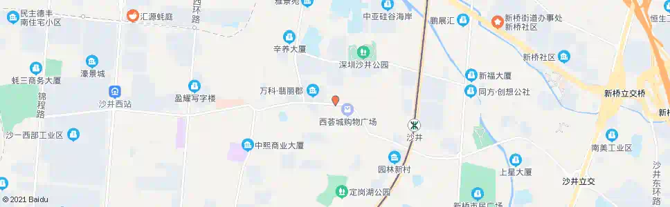深圳西荟城广场_公交站地图_深圳公交_妙搜公交查询2025