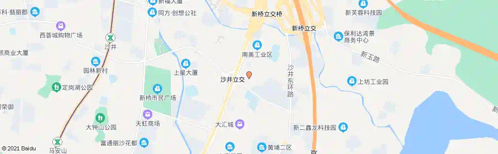 深圳沙井中心客运站2_公交站地图_深圳公交_妙搜公交查询2025