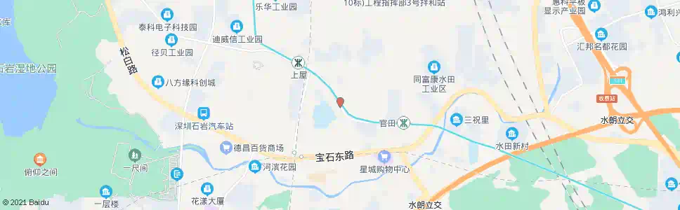 深圳石岩执法大队_公交站地图_深圳公交_妙搜公交查询2025