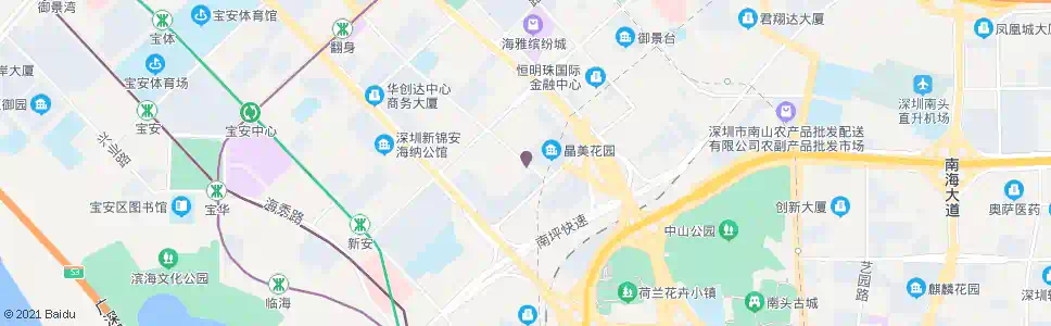 深圳新乐社区_公交站地图_深圳公交_妙搜公交查询2025