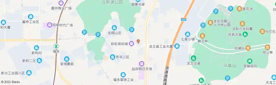 深圳白石厦村委_公交站地图_深圳公交_妙搜公交查询2025
