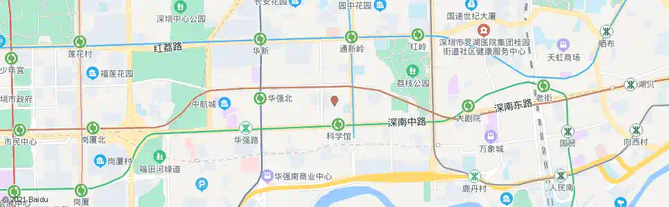 深圳振中路_公交站地图_深圳公交_妙搜公交查询2025
