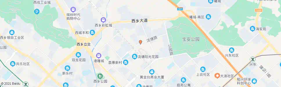 深圳宝安日报社_公交站地图_深圳公交_妙搜公交查询2025