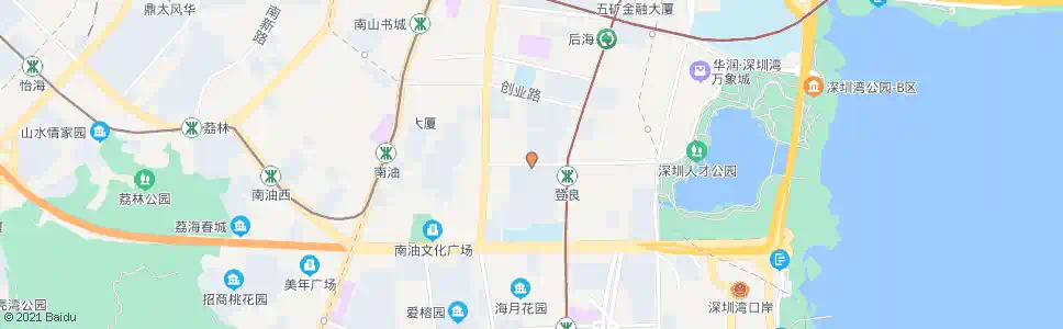 深圳蔚蓝海岸三期_公交站地图_深圳公交_妙搜公交查询2025