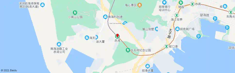 深圳赤湾小学_公交站地图_深圳公交_妙搜公交查询2025