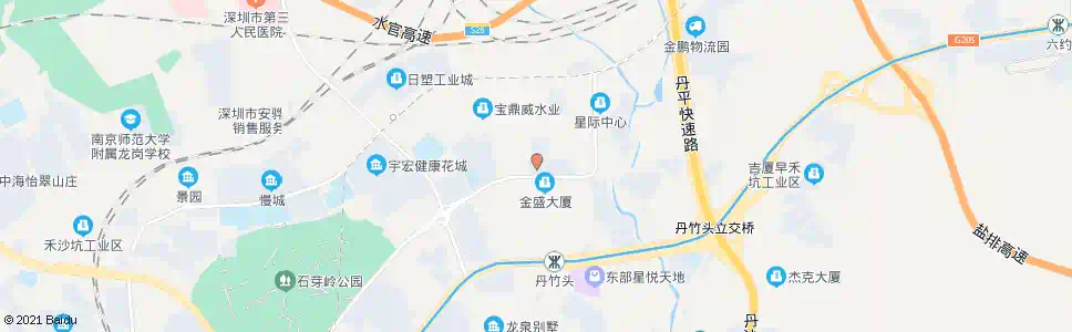 深圳港华高科技园_公交站地图_深圳公交_妙搜公交查询2025