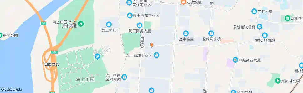 深圳鑫鑫田工业园_公交站地图_深圳公交_妙搜公交查询2025