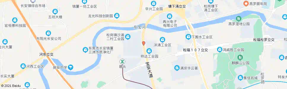 深圳洋涌工业区_公交站地图_深圳公交_妙搜公交查询2025