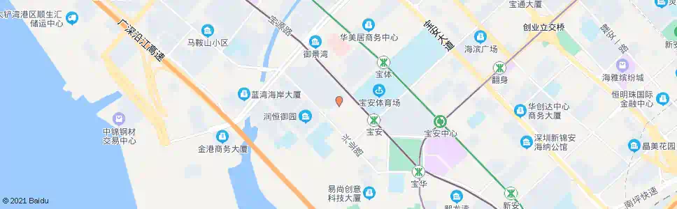 深圳宝安机关幼儿园_公交站地图_深圳公交_妙搜公交查询2025