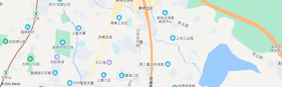 深圳庄村路口东_公交站地图_深圳公交_妙搜公交查询2025