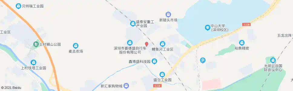 深圳固特电子厂_公交站地图_深圳公交_妙搜公交查询2025