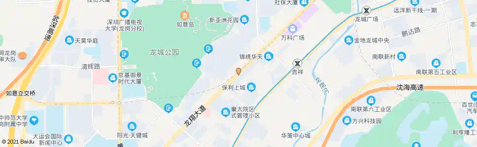 深圳东都花园_公交站地图_深圳公交_妙搜公交查询2025
