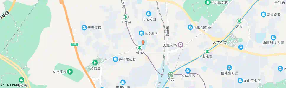 深圳布吉中学_公交站地图_深圳公交_妙搜公交查询2025
