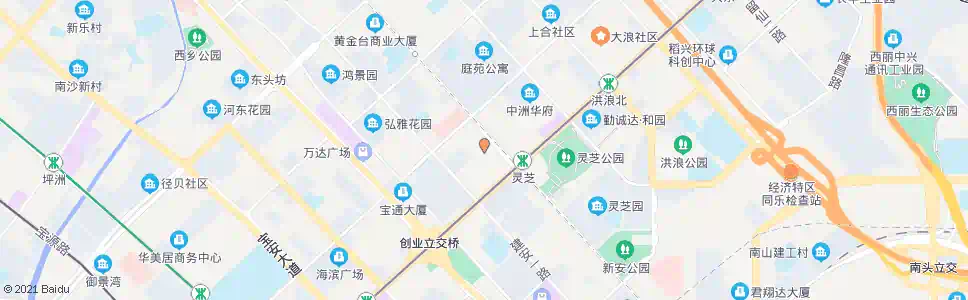 深圳25区商业街_公交站地图_深圳公交_妙搜公交查询2025