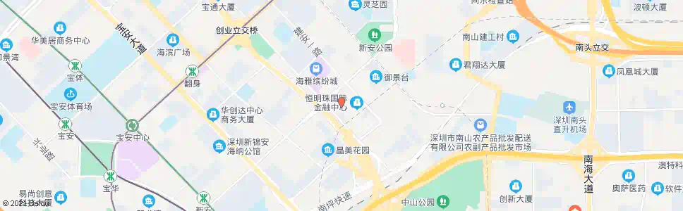 深圳中粮大厦_公交站地图_深圳公交_妙搜公交查询2025