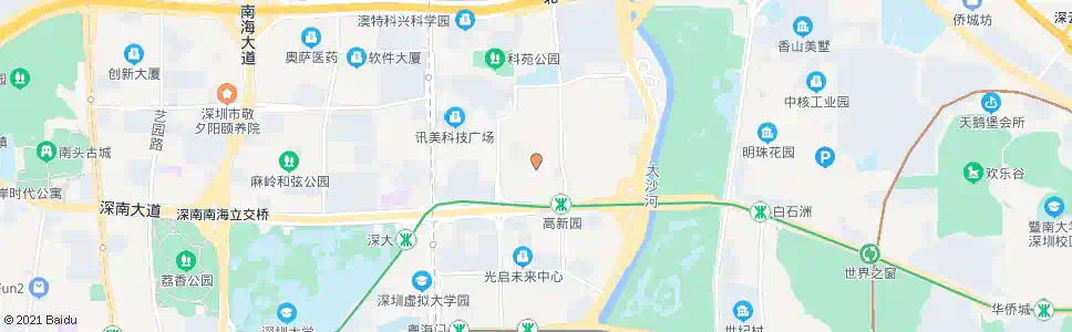 深圳大冲小学_公交站地图_深圳公交_妙搜公交查询2025