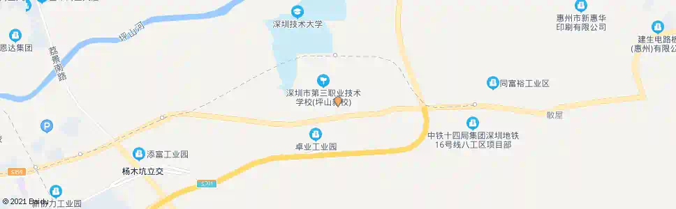 深圳石井派出所_公交站地图_深圳公交_妙搜公交查询2025