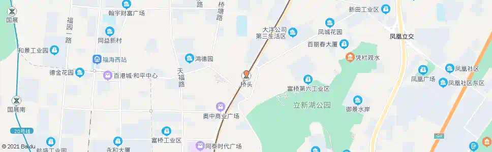 深圳西环桥头_公交站地图_深圳公交_妙搜公交查询2025