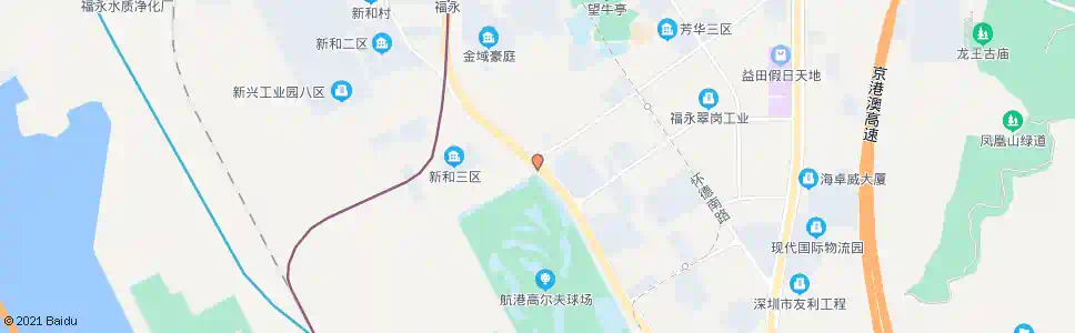 深圳福永海鲜市场_公交站地图_深圳公交_妙搜公交查询2025