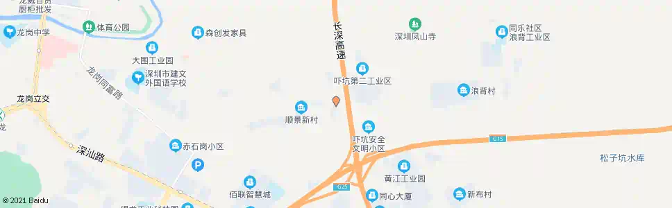 深圳池屋新村_公交站地图_深圳公交_妙搜公交查询2025