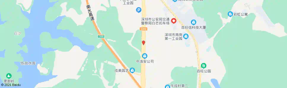 深圳谷峰石材厂_公交站地图_深圳公交_妙搜公交查询2025