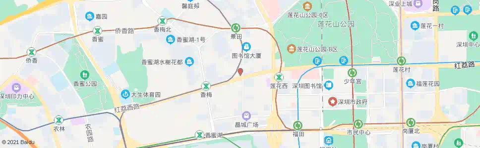 深圳鲁班大厦2_公交站地图_深圳公交_妙搜公交查询2025