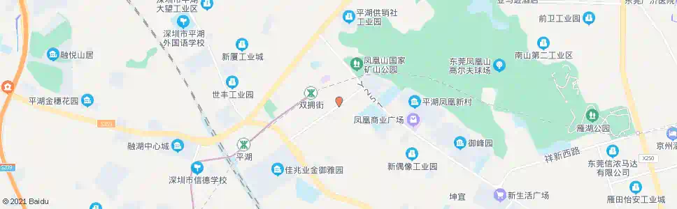 深圳旱塘坳_公交站地图_深圳公交_妙搜公交查询2025