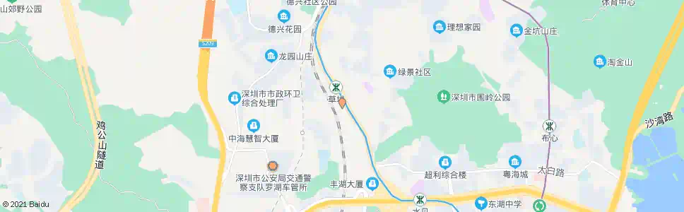 深圳草埔地铁站1_公交站地图_深圳公交_妙搜公交查询2025