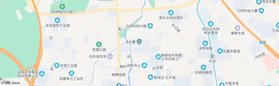 深圳中诺工业区_公交站地图_深圳公交_妙搜公交查询2025