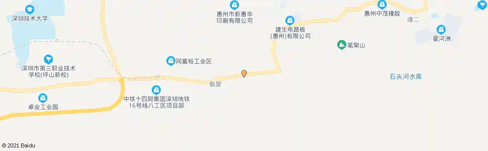 深圳田头山游泳池_公交站地图_深圳公交_妙搜公交查询2025