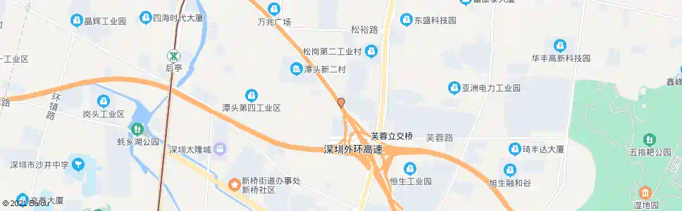 深圳潭头居委会_公交站地图_深圳公交_妙搜公交查询2025