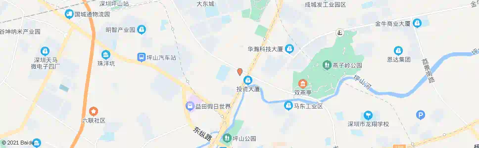 深圳坪山房产服务厅_公交站地图_深圳公交_妙搜公交查询2025