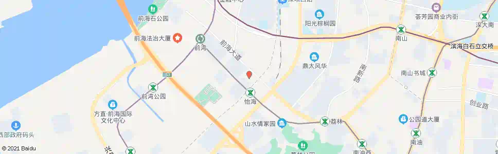 深圳万科企业公馆_公交站地图_深圳公交_妙搜公交查询2025