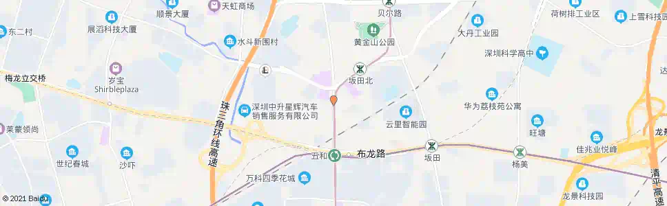深圳五和路口_公交站地图_深圳公交_妙搜公交查询2025