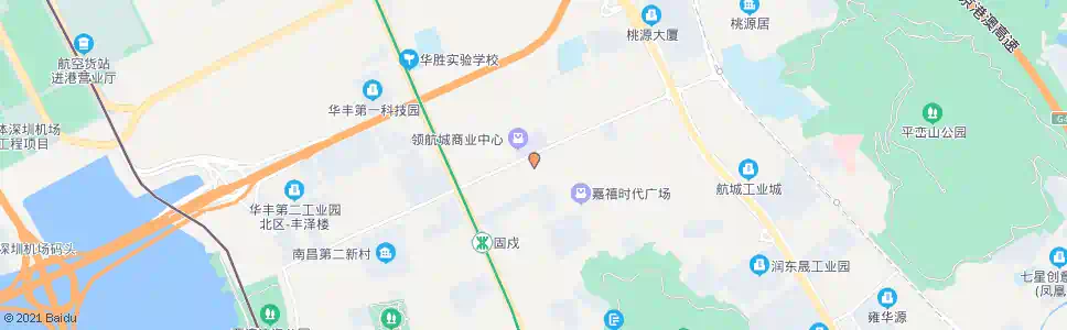 深圳新固第二工业区_公交站地图_深圳公交_妙搜公交查询2025