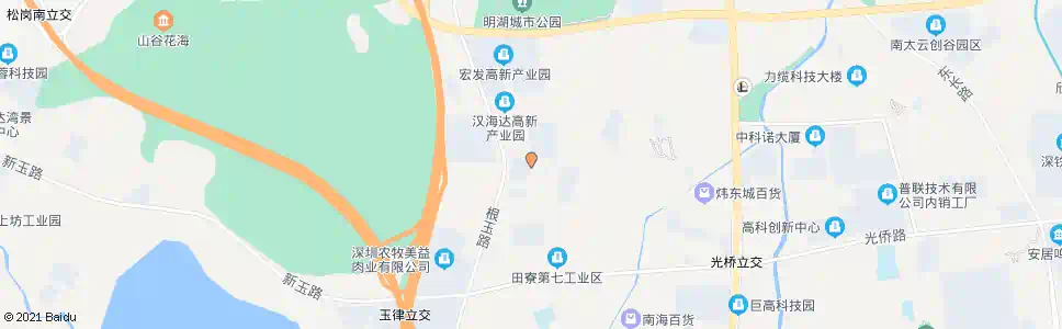 深圳公明模具基地_公交站地图_深圳公交_妙搜公交查询2025