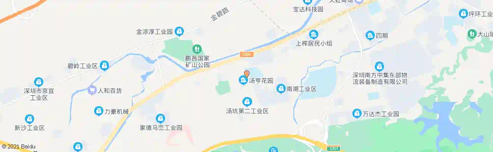 深圳汤亨花园_公交站地图_深圳公交_妙搜公交查询2025