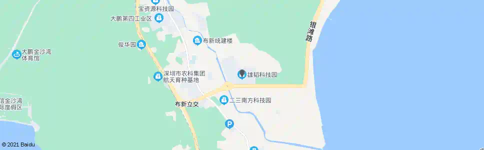 深圳雄韬科技园_公交站地图_深圳公交_妙搜公交查询2025
