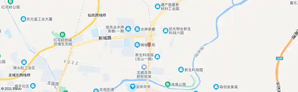 深圳低山村_公交站地图_深圳公交_妙搜公交查询2025